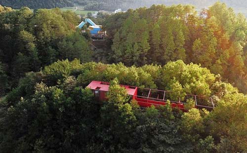 黃山齊云營地多少錢  自由家黃山齊云營地樹屋世界