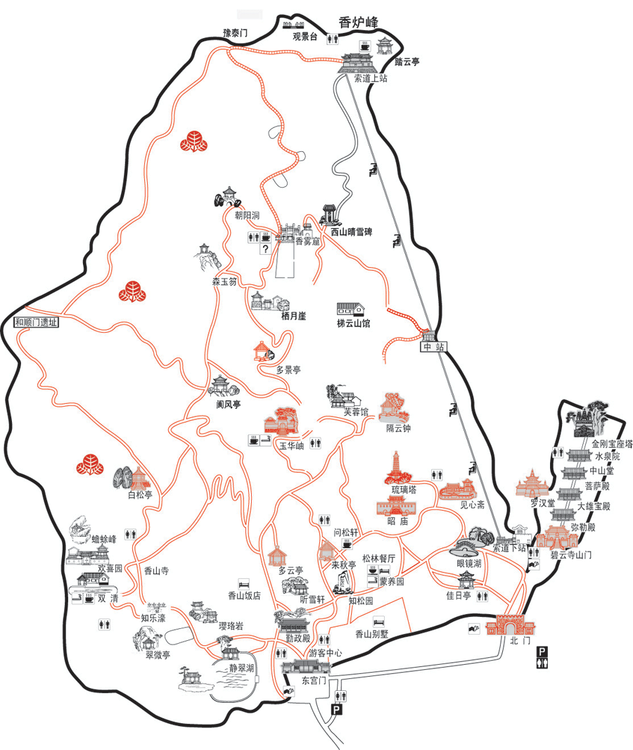 2019北京香山公園香山寺景區關閉時間+原因