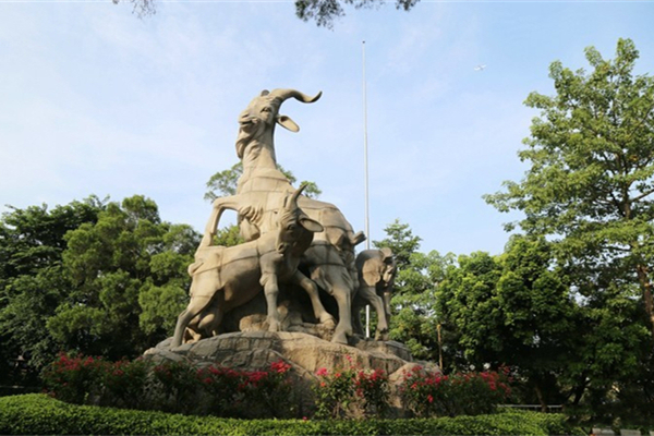 越秀公園五羊石雕